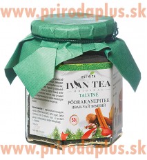 Čaj Ivan - zimný 50 g v sklenenom pohári
